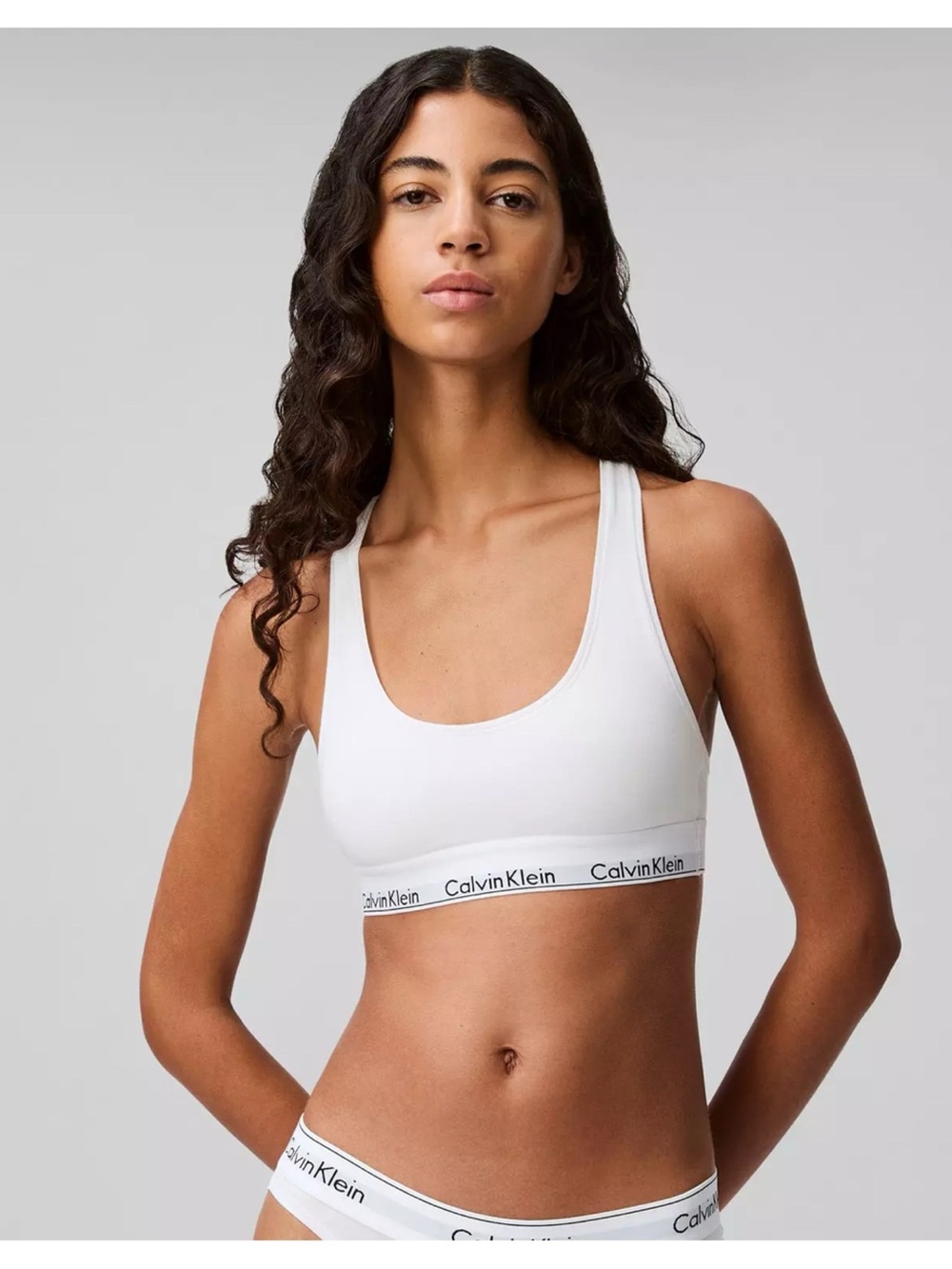 Calvin Klein Modern Cotton Unlined Bralette - Picture 2 of 12